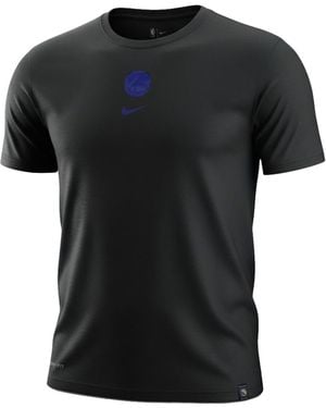 Nike Nba Golden State Warriors Dri-Fit Essential T-Shirt Aq6109 010" - Black