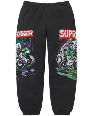 Supreme Grave Digger Sweatpant "Ss26 - Black