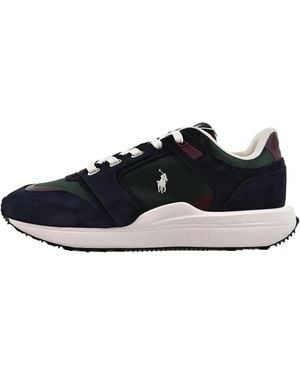 Polo Ralph Lauren Train 89 Suede Collegiate" 809978013001" - Black