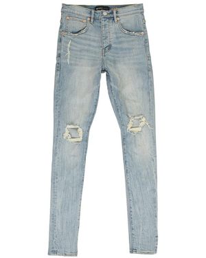 Purple Brand Mid Rise With Tapered Leg Jean Blowout" P002 Lib" - Black
