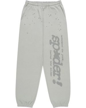 Sp5der Tonal Punk V2 Sport Joggers 308" - Black