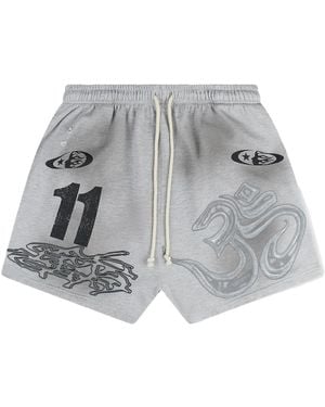 HELLSTAR Yoga Shorts Hsr041" - Black