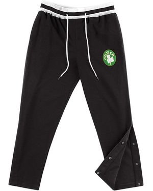 Mitchell & Ness Nba Reversed Fleece Tearaway Pant "Boston Celtics - Black