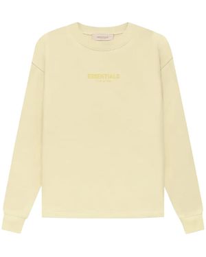 Fear Of God Relaxed Crewneck "Canary" C95825B3" - Black
