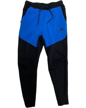 Nike Tech Fleece Taped Jogger Trousers Cu4495 017" - Blue