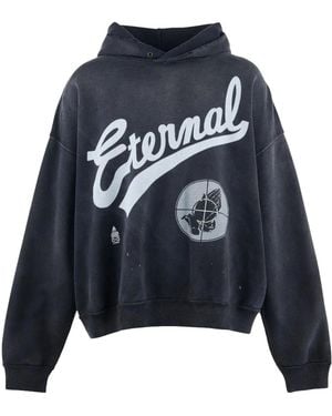 SAINT Mxxxxxx Eternal Hoodie Sm Hr3 0000 C03" - Black