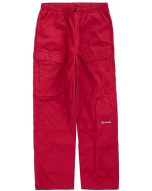 Supreme Cotton Cinch Pant (Fw21) "Dark" Su27453" - Red