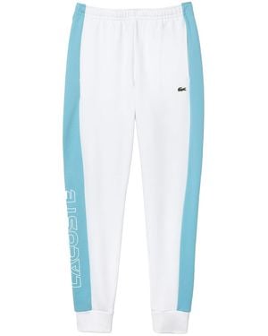 Lacoste Regular Fit Colourblock Jogger Trousers Xh1428 Ri6" - Black