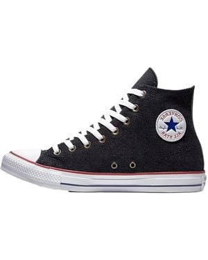 Converse Chuck Taylor All Star Hi Denim" 161492C" - Black