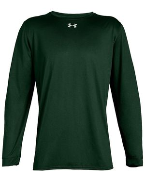 Under Armour Locker T-Shirt 2.0 Long Sleeve Shirt "Forest Metallic" 1305776 301" - Green