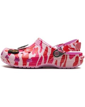 A Bathing Ape Clog "Croc - Red
