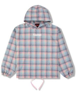 Pleasures Sender Poncho Hoodie P25F030" - Black