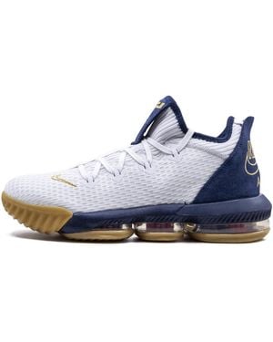 Nike Lebron 16 Low "Usa" Ci2668 101" - Blue