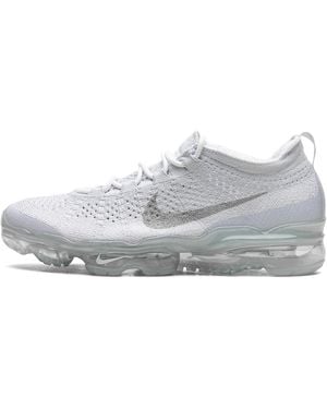 Nike Vapormax 2023 Flyknit "Pure Platinum" Dv1678 002" - Black