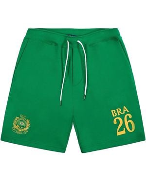 Polo Ralph Lauren Double-Knit Tech Short "Brazil" 710B21595001" - Green
