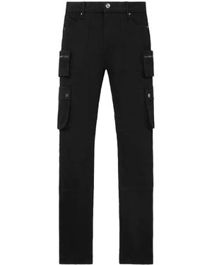 RTA Slate Cargo Skinny Jeans Mf23D684 B1839Black"