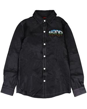 Who Decides War Mrdr Leather Work Shirt Mrdrleatherworkshirtblack"
