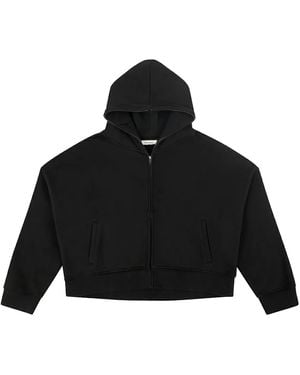 Entire studios Eternal Zip Hoodie Unu 25 1003 Bl" - Black