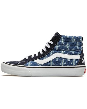 Vans Sk8-Hi "Supreme Hole Punch Denim - Blue