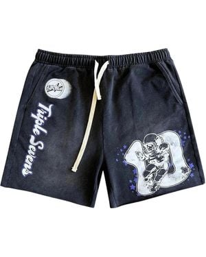 Triple Sevens All Star Jersey Shorts Ts7043" - Black