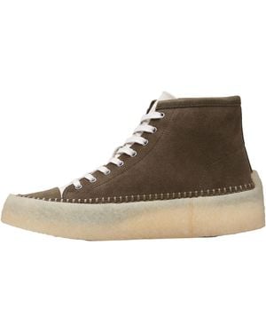 Clarks Caravan Suede" 26167696" - Black