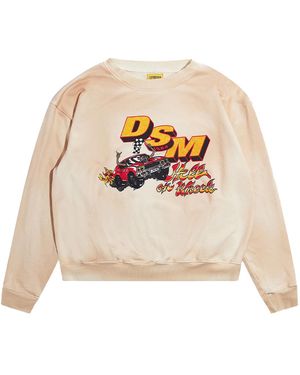 DIET STARTS MONDAY Hell On Wheels Crewnwvk "Antique" Dsm-Hol24-027" - Black
