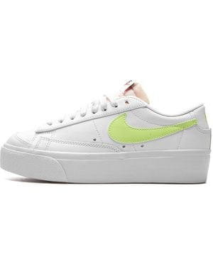 Nike Blazer Lo Platform "Lemon Twist (W) Dj0292 102" - Black