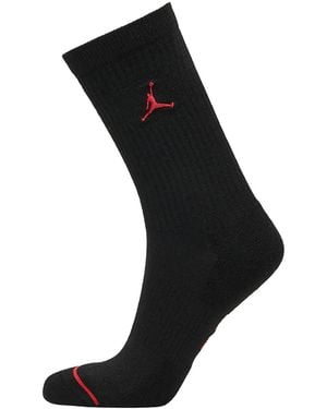 Nike Everyday Crew Socks "Multi-Color (3-Pack) Dx9632 918" - Black