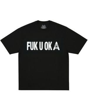 Palace Fukuoka T-Shirt P0085" - Black