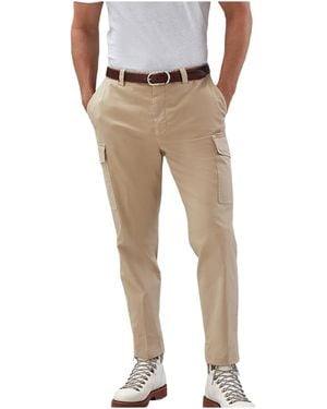 Brunello Cucinelli Trousers "Desert" M289Le1890_C2004" - Black