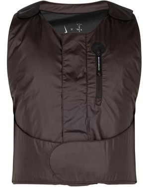 Travis Scott Cactus Jack By X Nike Nrg Bh Vest "Velvet" Dm1277 220" - Black