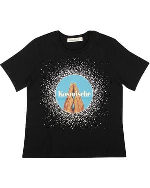 Undercover Komische Hands Short Sleeve T-Shirt Uc2A2801" - Black