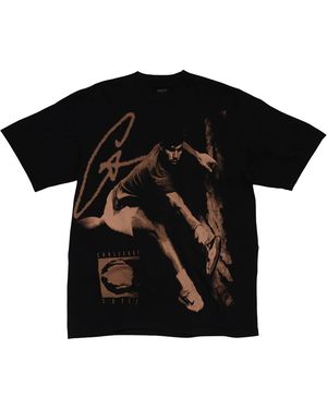Travis Scott Nike Cj Athletes Series Carlos Alcaraz 2 T-Shirt Tsuc117" - Black