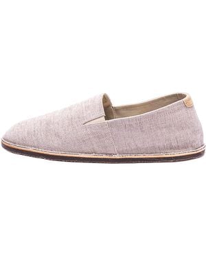 Brunello Cucinelli Slip-On Shoes + Noisette" Brun1798" - Black