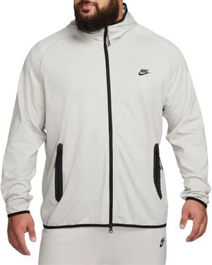 Nike Tech Lightweight Knit Full-Zip Hoodie Fd4501 012" - Black