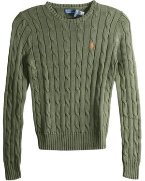 Polo Ralph Lauren Pima Cotton Julianna Sweatshirt "Dense" 211971869510" - Green
