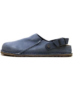 Birkenstock Lutry Premium Suede "Elemental" 1026361" - Blue
