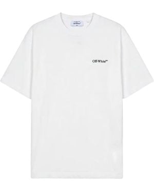 Off-White c/o Virgil Abloh Arrows-Print Cotton T-Shirt 44Owos26T082100" - Black
