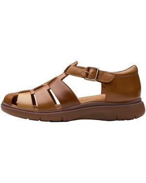 Clarks Certina Sun "Dark Tan Combi" 26181888" - Brown