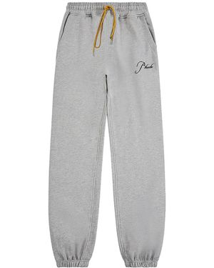 Rhude Terry Joggers "Heather Rhps26Pa031033168" - Black