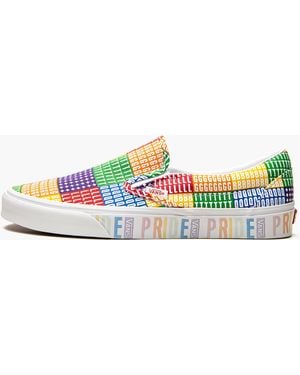 Vans Classic Slip-on "pride" Shoes - Green