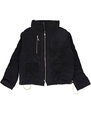 Rhude Bullet Zipper Jacket Rhd Motw 0054" - Black