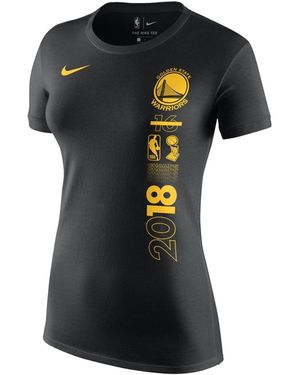 Nike 2018 Finals Celebration Short Sleeve T-Shirt Champ18Shortsleeve" - Black