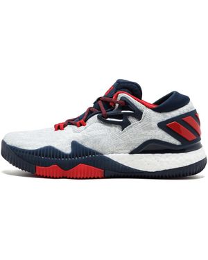 adidas Crazylight Boost Low 2016 "Cred/Cwhite/Cblue" Bb8163"