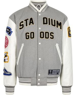 Stadium Goods Varsity Jacket "Champions League" Sgs0531" - Black