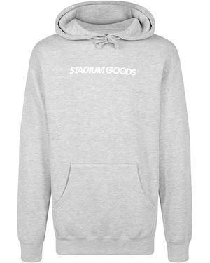 Stadium Goods Horizontal Logo Hoodie Hoodie" Sgs0547" - Black