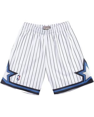 Mitchell & Ness Nba Swingman Shorts 1993-94 Or "Orlando Magic" Smshcp18153 Omawhit93" - Black