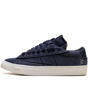 Nike Blazer Low "Devin Booker X Detroit Tigers - Blue