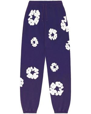 DENIM TEARS The Cotton Wreath Joggers Dt299" - Black