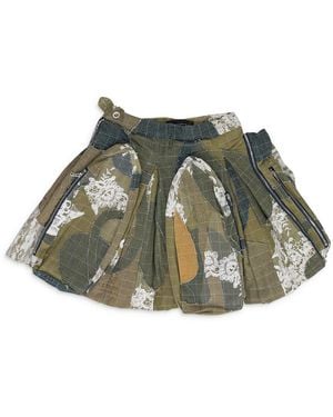 Who Decides War Window Pocket Cargo Maxi Skirt 3120130009Ss24" - Black